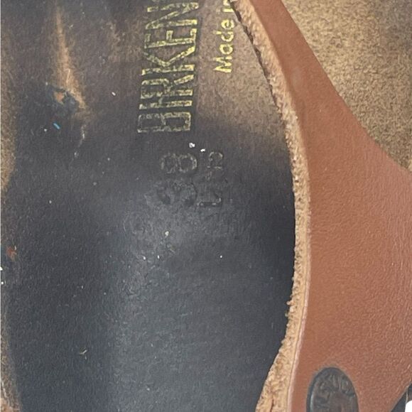 Birkenstock Rio Birko-Flor Brown Sandals Size 7.5 US / 38 - Picture 7 of 15
